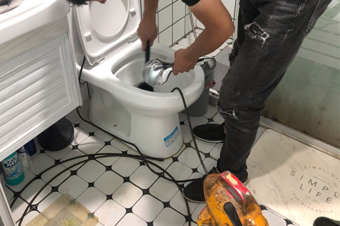 马村疏通下水道