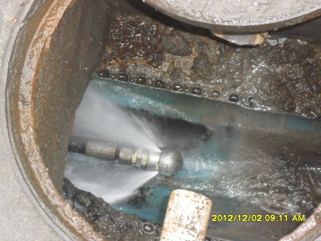 马村污水管道高压清洗